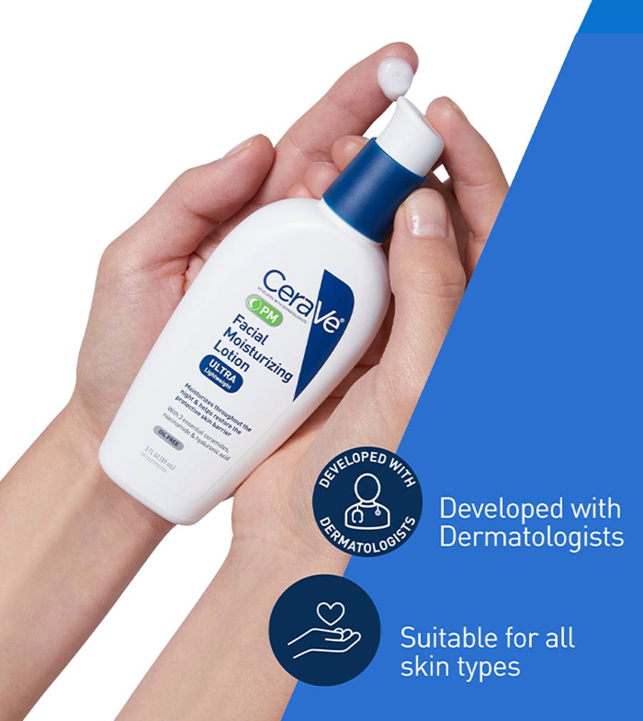 CeraVe PM Facial Moisturizing Lotion