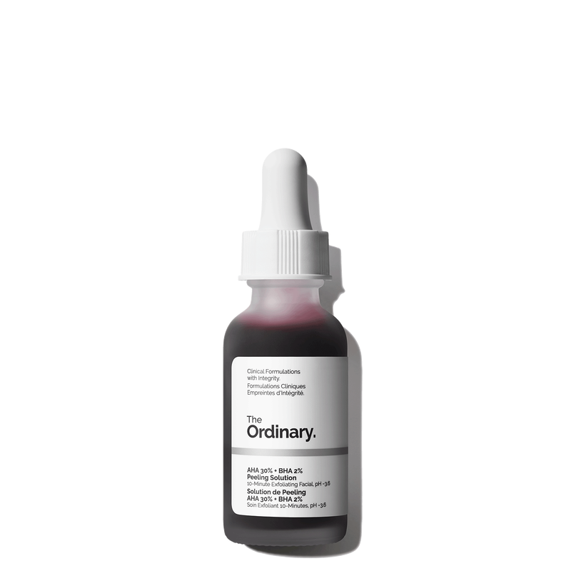 the Ordinary AHA 30%+BHA 2% Peeling Solution