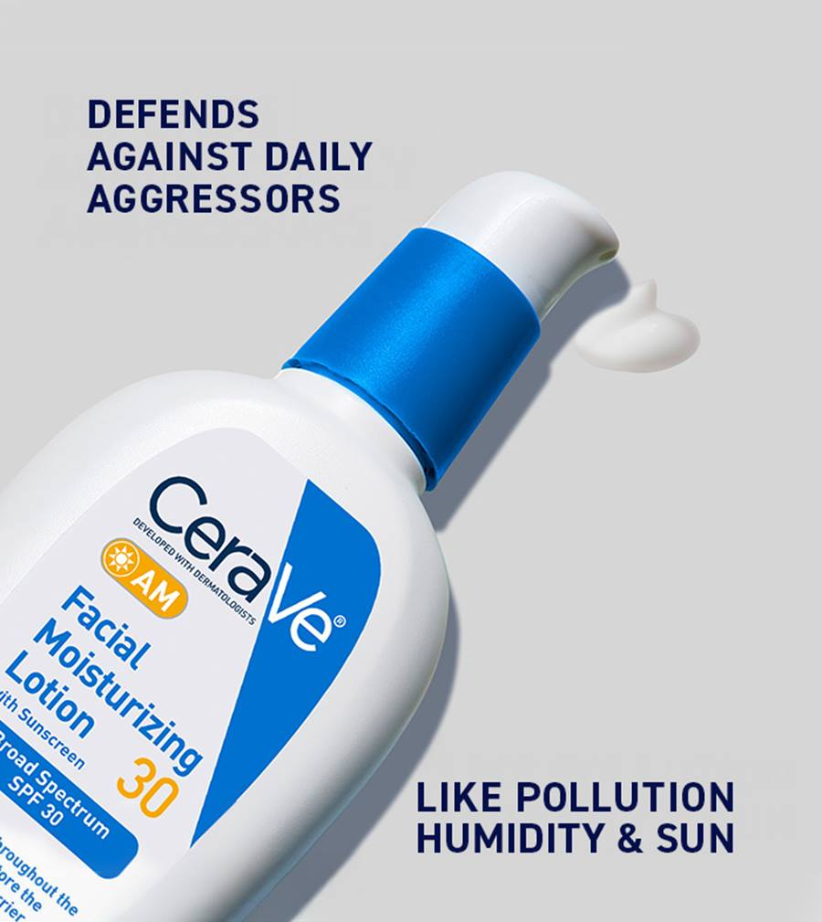 CeraVe AM Facial Moisturizing Lotion SPF 30